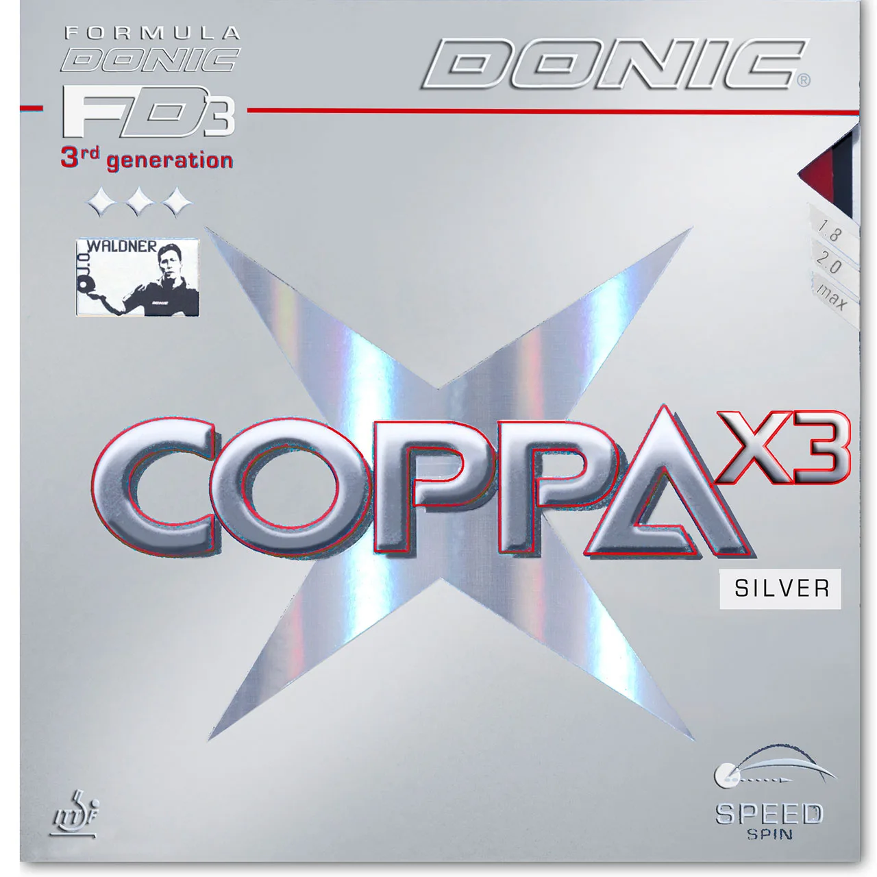 DONIC - Coppa X3 (Silver)