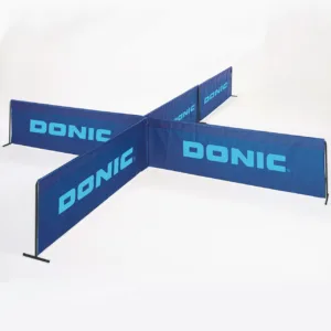DONIC - ohrádka modrá (potisk 1 strana)