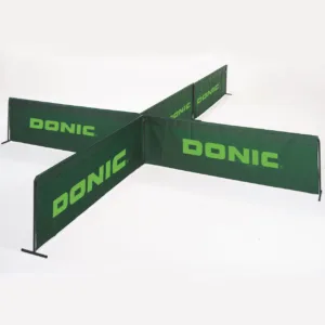 DONIC - ohrádka zelená (logo 1 strana)